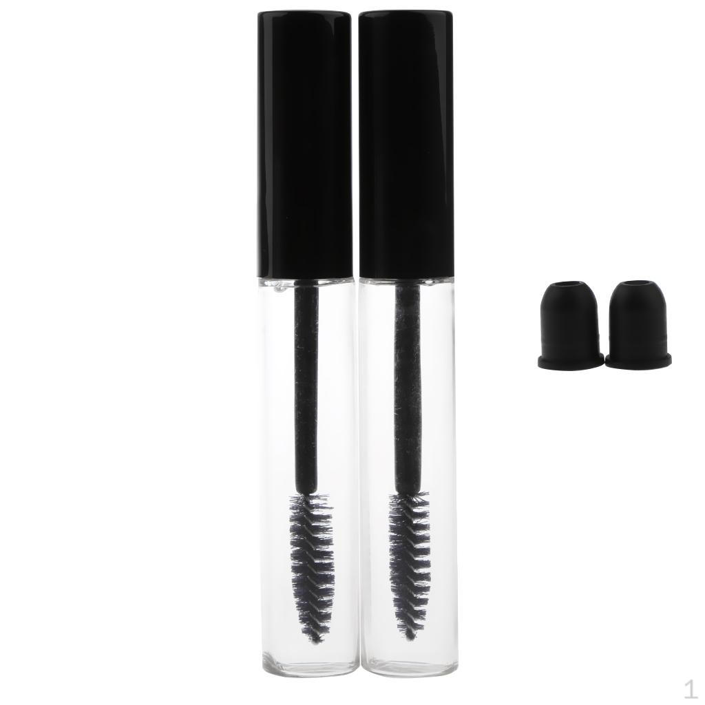 2 Piece 10ml Empty / Liquid Tube Bottle Container Eye black bottle