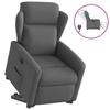 Lift-up Massage Chair, Electric, Reclining, Dark Gray