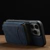 2 In 1 Detachable Magnetic Zipper Card Solt Wallet Leather Case For iPhone 17 Pro Max 16  Plus 15 14 13 12 11 Purse Bag Cover