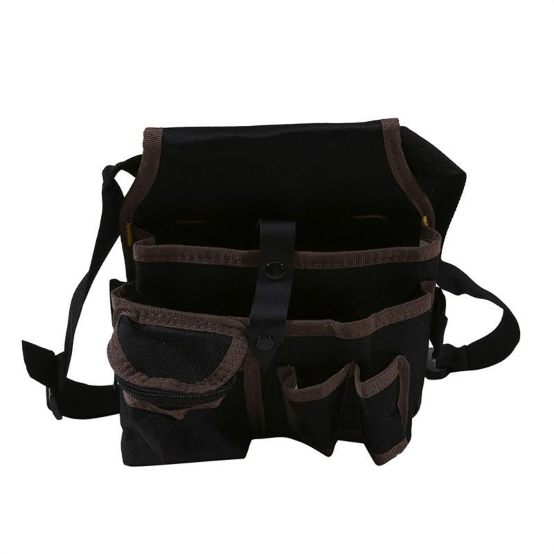 Heavy Duty Fabric Electrician Tool Bag With Multiple Pockets For Screwdrivers Pliers Long Lasting Use Easy Organization