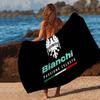B-bianchi-S Bicycle Logo Microfiber Blanket Quick Drying Beach Towels Oversized Printing Super Absorbent Pool Towel Blanket