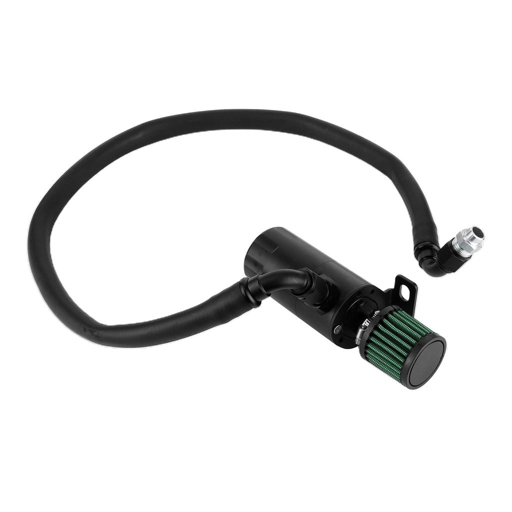 Universal Car Oil Tank Reservoir Catch Can Kit 500ml Aluminum Alloy Auto Modification Accessory