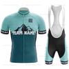 Équipe Été Bicicletas Ensemble Hommes Vêtements de Cyclisme Uniforme VTT Maillot Manches Courtes Maillot de Vélo Vêtements de Cyclisme