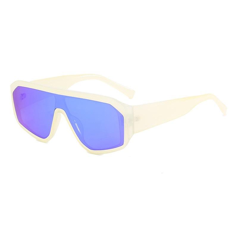 Large Frame Sunglasses Men'S And Women'S Integrated Lenses Y2K Goggles Party Future Technology Glasses