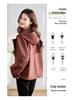 2025 Women's Petite Casual Loose Hooded Jacket - Advanced Spring/Autumn Style (L1589)