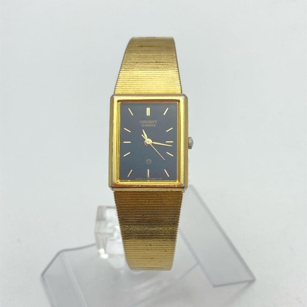 Used New Battery Orient D85869-40 Ladies Gold