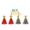 Acrylic Christmas Tree & Cactus Snowflake Earrings - DIY Keychain Charms, Holiday Jewelry