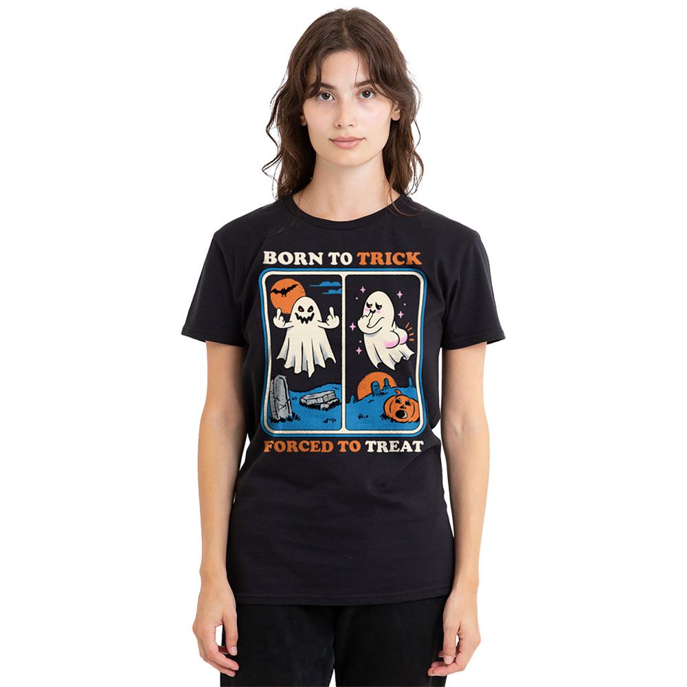 Steven Rhodes Womens/Ladies Born To Trick T-Shirt