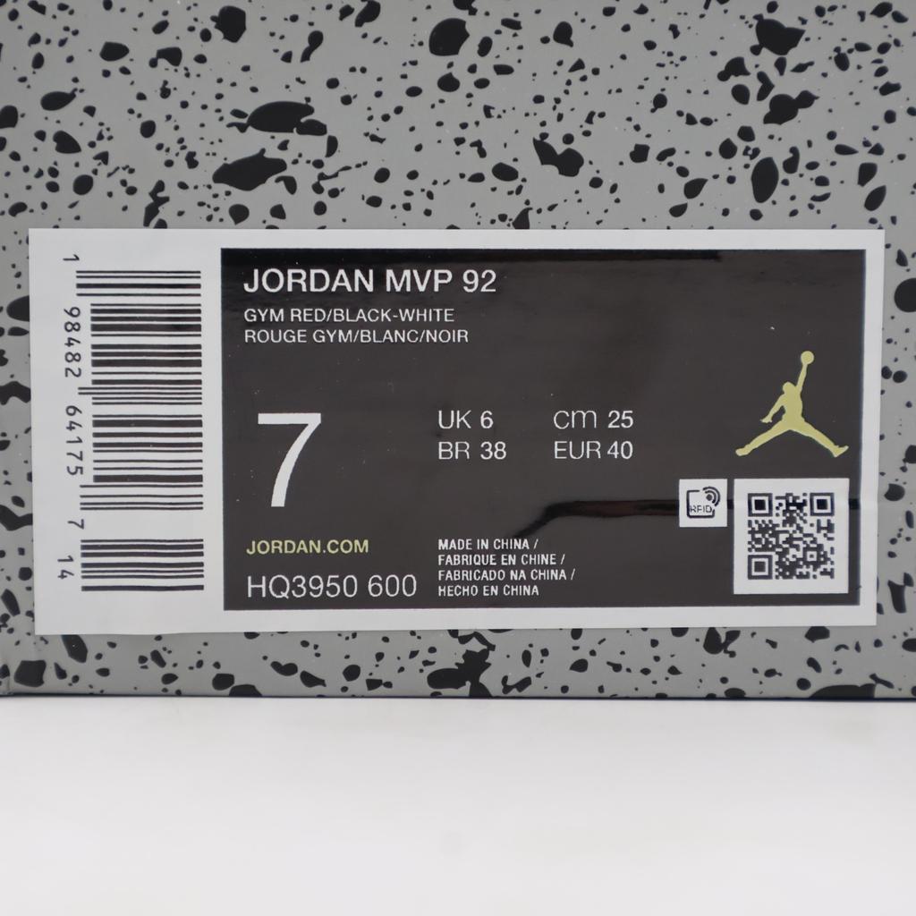 HQ3950-600 Nike Air Jordan MVP 92 Gym Red White Black (Men's)