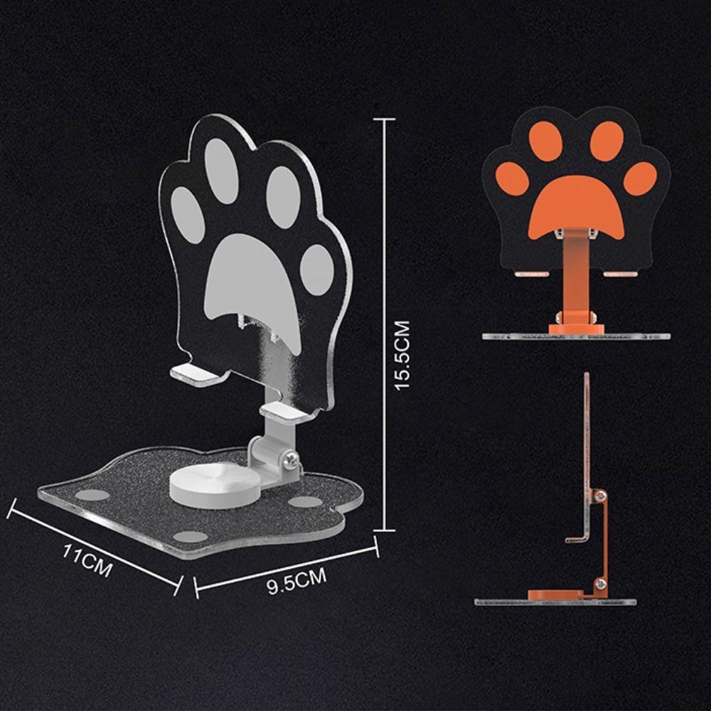 Desk Support Mobile Phone Bracket Cat Claw Cellphone Stand Mobile Phone Holder  Dormitory/Travel