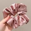Korean Style Spring/Summer Floral Intestine Hair Scrunchie for Women – Elegant Ponytail Tie and Mori Girl Accessory.