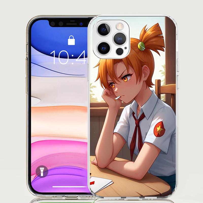 Ewiger Sommer Anime Handyhülle für Apple iPhone 17 Air 16 15 Plus 14 + 13 Mini 12 11 Pro Max 7 8 SE 16Max Weiche Hülle