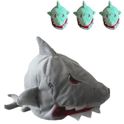 Funny Design Shark Hat Unique Design Plush Cap Prop Shark Outfit  Birthday Party