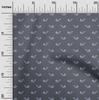oneOone Cotton Flex Fabric Fish Block Printed Craft Fabric BTY 40 Inch Wide