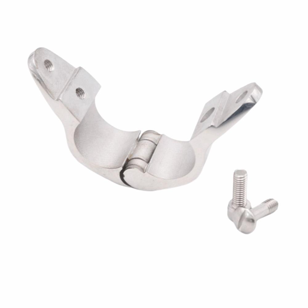 Pipe Clamp Boat Top Hinged Jaw Slide Clamp Heavy Duty Marine Hardware  Boat Application