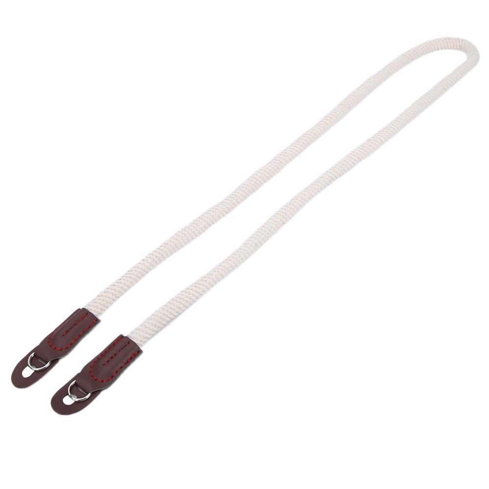 Colorful Mountaineering Pure Cotton Rope Camera Shoulder Neck Strap Belt for  (beige)