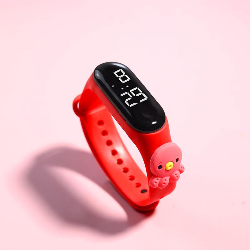 Summer Ice Cream LED Sport Watch: Cute Student Swimming Electronic