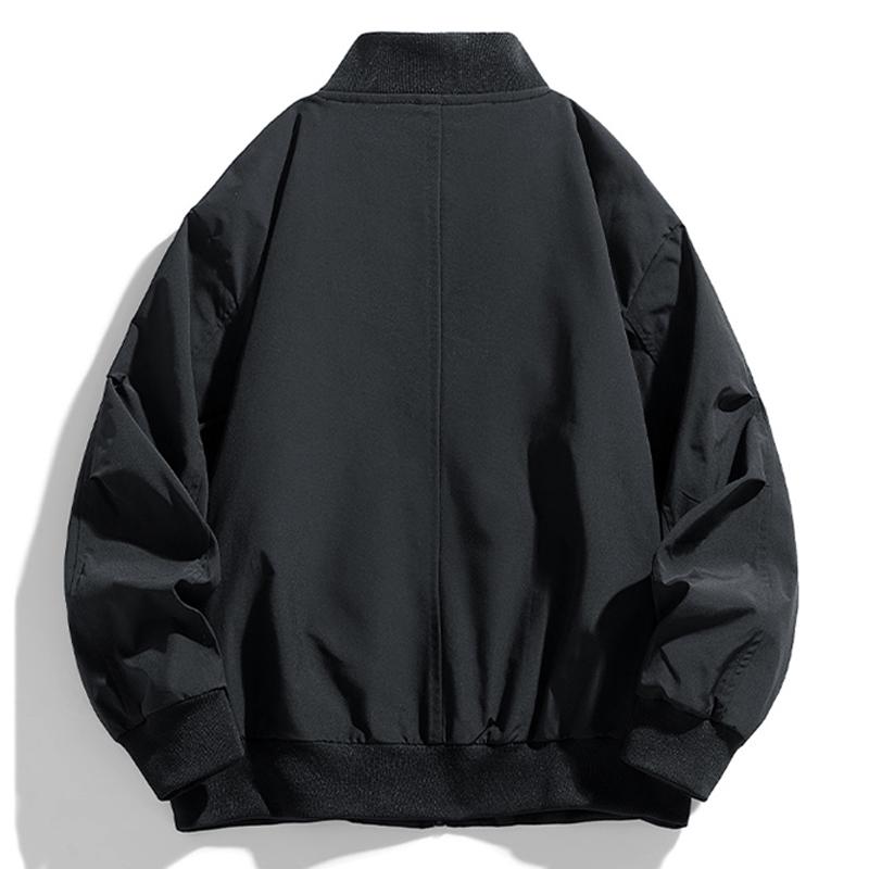 Spring Autumn Retro Plus Size Jacket Men's Pocket Loose Casual Coat 7XL Workwear Jacket
