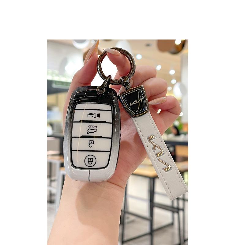 Kia Huanchi KX3/K4/KX5/KX7 2023 Intelligente Metall-Autoschlüsselhülle