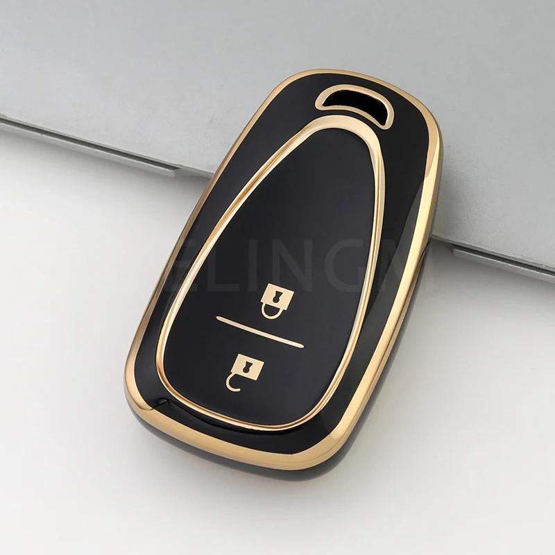 2/3 Tasten Fernbedienung Smart Key Hülle für Chevrolet Spark Camaro Volt Bolt Trax Malibu Cruze TPU Auto Schlüsselhülle Schlüsselanhänger Autoabdeckung