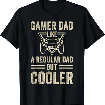 Funny Father's Day Novelty for Cool Gamer Dad T-Shirt