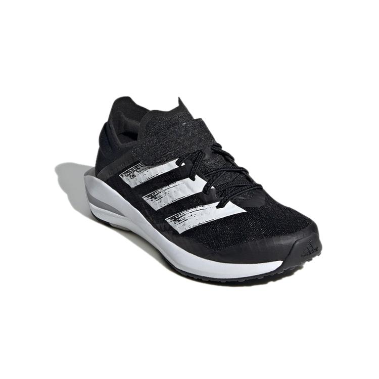 New Adidas Rapidafaito Breathable Low Top Kids' Running Shoes Black Children Aged 3 7 Years Old EG0522