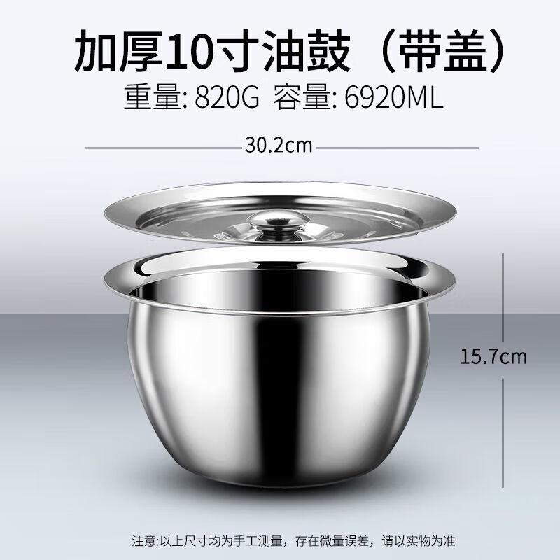 

NHZHIW Extra Thick Oil Pot with Lid