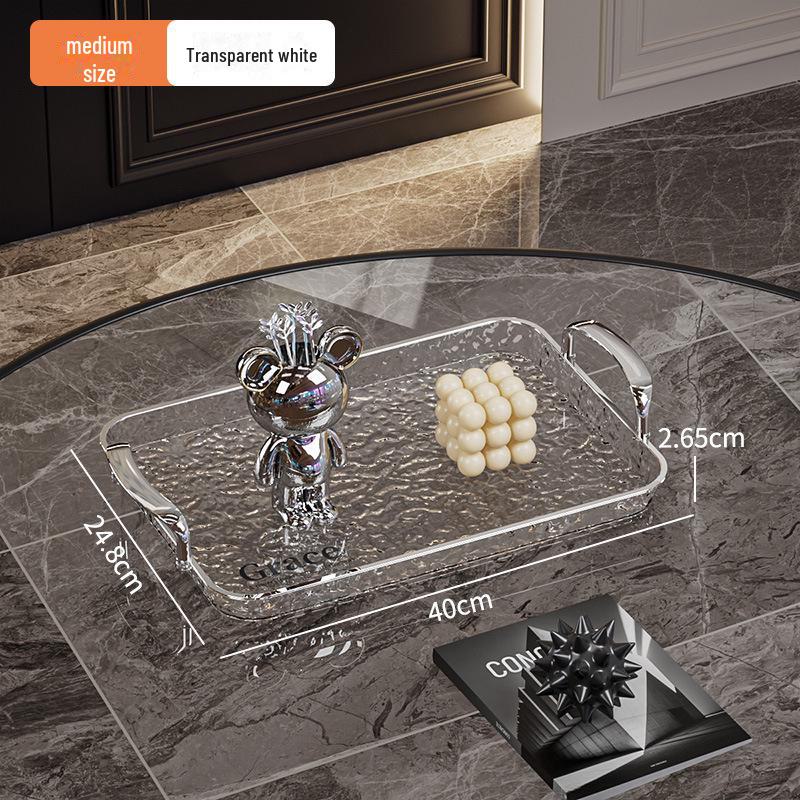 Luxury Rectangular Tray - High-End Fashion for Tea Cups & Desserts