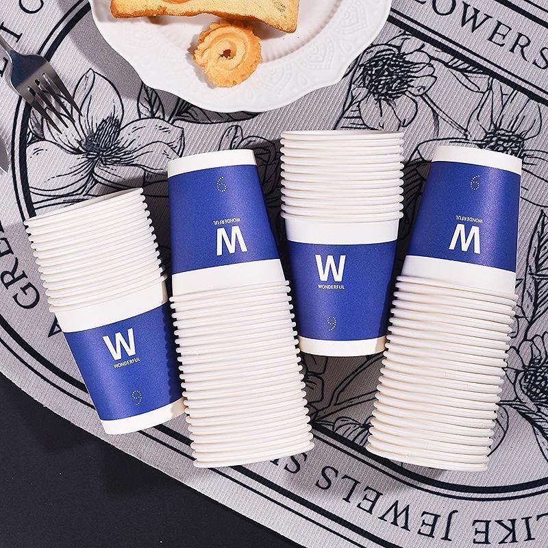 Disposable White Paper Cups