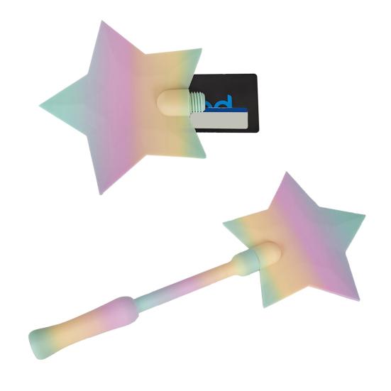 Wireless Payment Device Magical Tap to Pay Wand 3D Printed Star Contactless Touchless Gadget Funny Credit Card Holder Novelty Gift for Raves