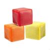 3x Dice with Clear Pockets DIY Picture Blocks Props Soft for Kids Birthday Gift Classroom