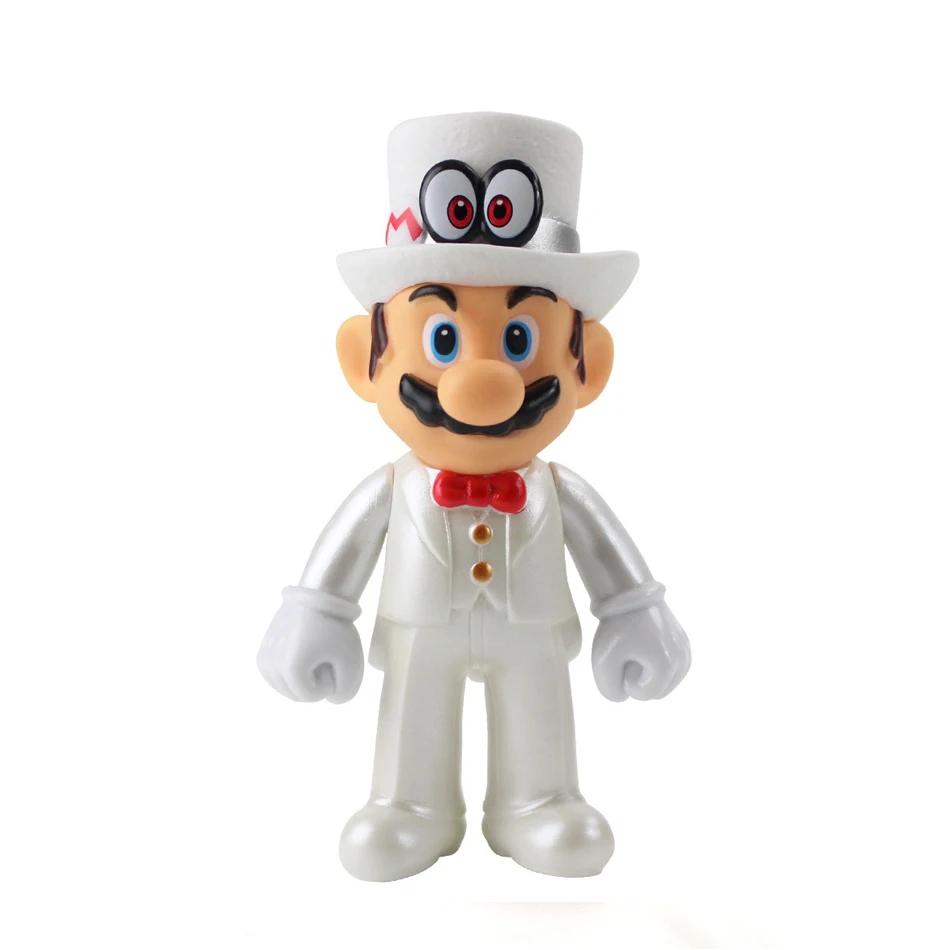 Super Mario Bros Zeichentrickfiguren Modell Geburtstagsgeschenk Anime Figuren Luigi Yoshi Mario Kreatives Sammlermodell Spielzeug.*