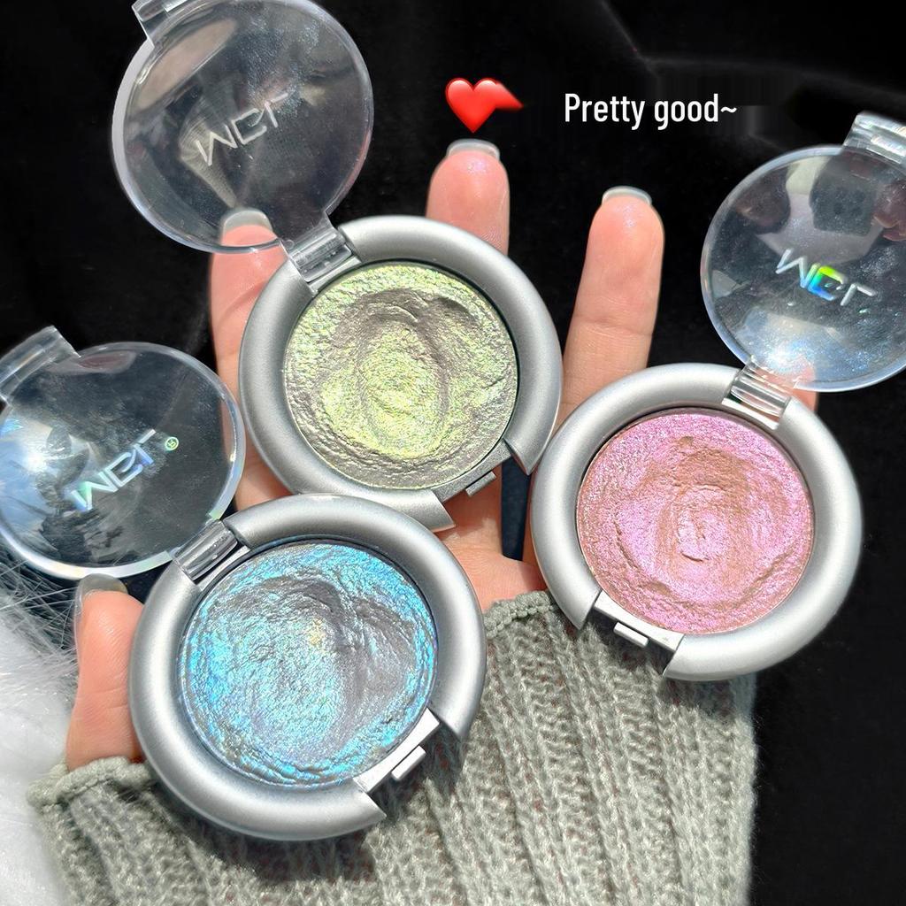 MGL Light Rhythm Shimmering Eyeshadow Palette – Pearlescent Polarized Highlight & Under-eye Glow