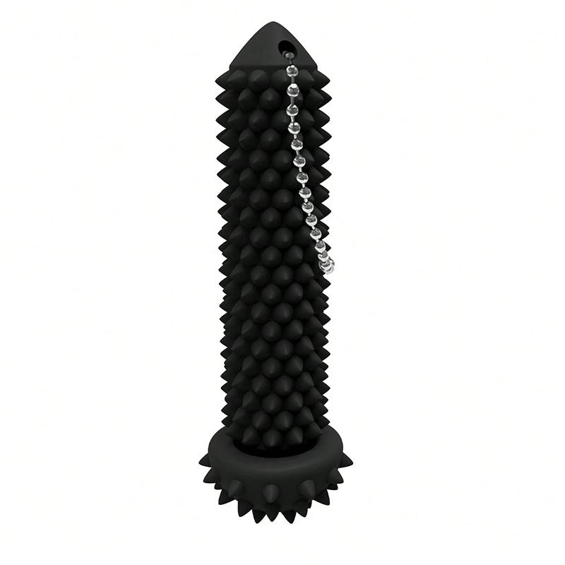 Pain Stim Spiky Roller Fidget Keychain Pocket Sensory Toy Relieve Stress Anxiety for Adults Office Desk Decor Gifts