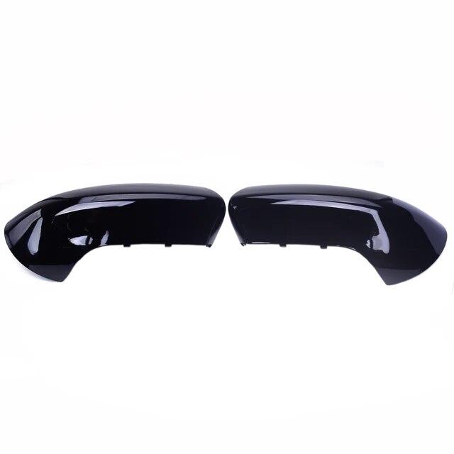 Rearview Mirror Covers  For Nissan Qashqai J10 2007-2014  ABS  Gloss Black Rear View / Matte