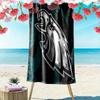 Philadelphia Eagles Print Beach Towel, Large Soft Quick Dry Towel for Beach Camping Swimming
