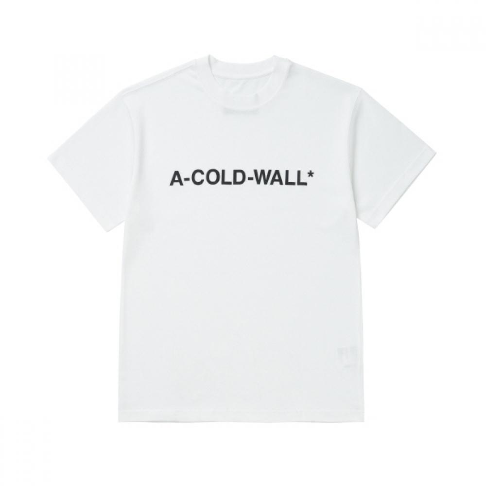 

Accoldwall AcwmtS092 White ESSential Logo Men S Short Sleeve Tee ACWMTS092 WHITE (M)
