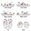 Fun Printed EVA Travel Clogs Unisex Easy Clean Breathable Travel Use Slip On Beach Garden Daily Walking Casual Slippers Beach Wear