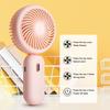 Handheld Fan 3 Speed Adjustable USB Rechargeable Summer Cooling Fan Portable Outdoor