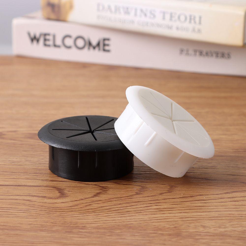 Office Threading Box Cover Furniture Desk Cord Grommet Line Outlet Port Wire Hole Cover Cable Organizer