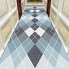 Autumn Style Long Lobby Carpet Fresh Green Grass Pattern Stairway Hallway Home Corridor Carpet Aisle Party Wedding Red Area Rugs
