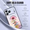 Magnetic For Magsafe Case For iPhone 17 Pro Max Letter Doodle Print Soft Silicone Phone Back Cover For iPhone 16 15 14 13 Pro Max 16e 17e