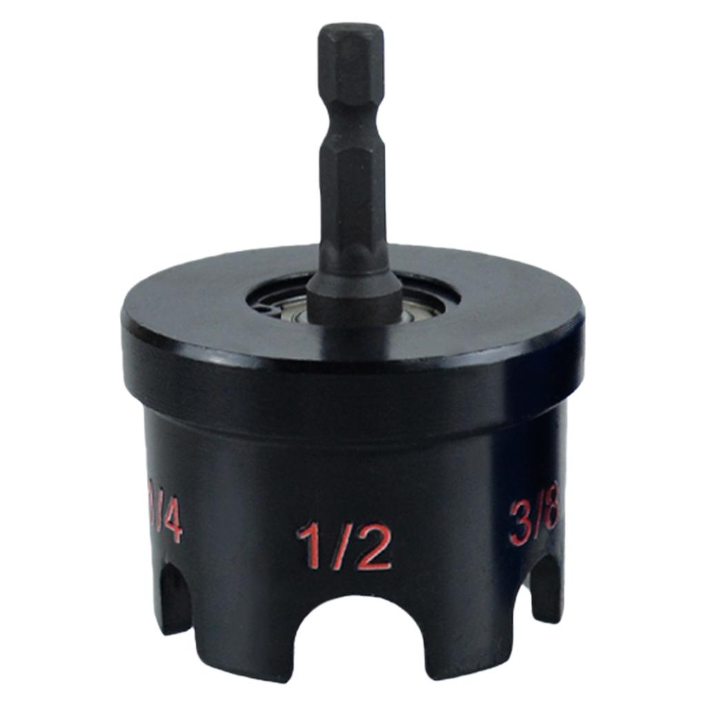 Outil d'extraction hexagonal pour écrous de supports de conduits et systèmes de profilés Outil extracteur de boulons pour tiges filetées de 3/8, 1/4 et 1/2 po