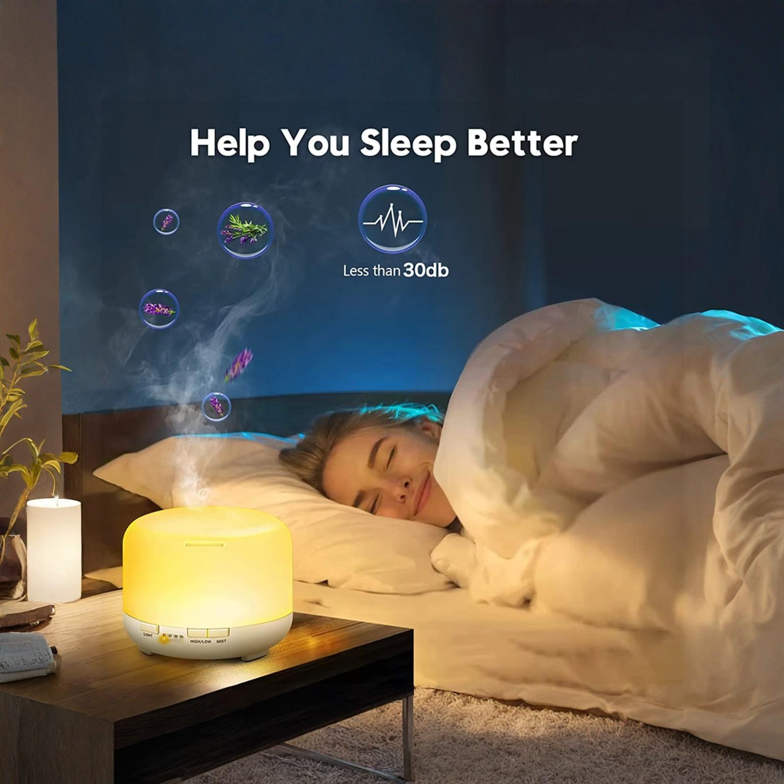 

500ML USB Humidifier, Aromatherapy Diffuser, Large Capacity, Similar to for Home one size белый