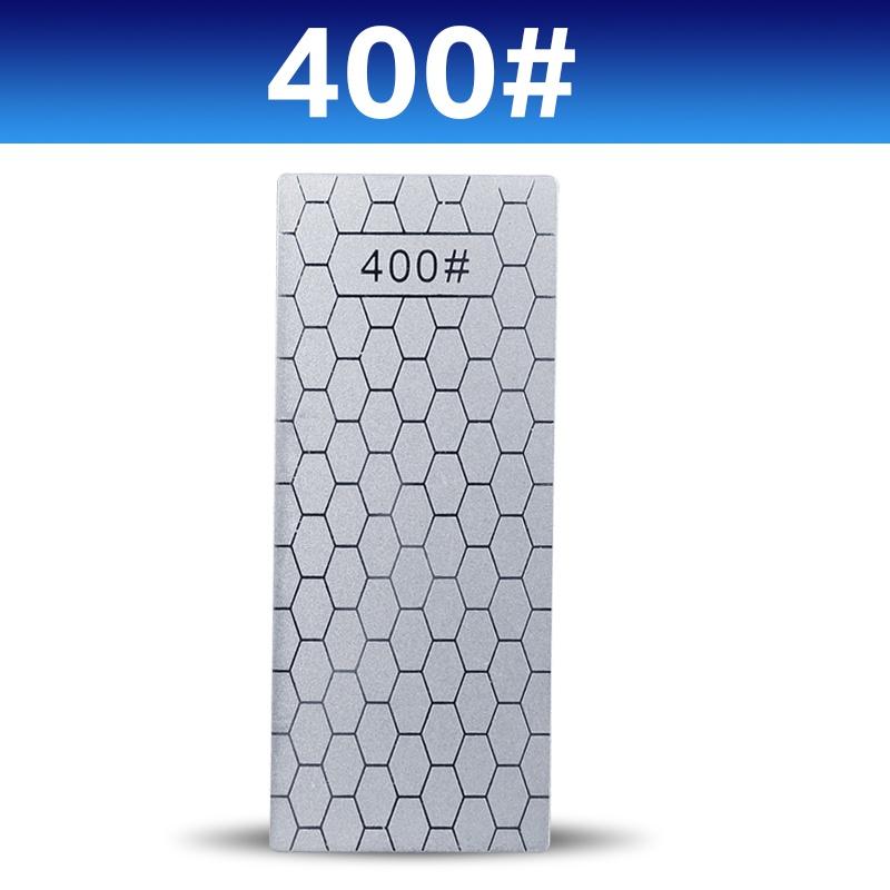 Kitchen Diamond Ultra-thin Knife Sharpening Stone Knife Sharpener Honeycomb Surface Whetstone Grindstone Cutter Tool (400# 1000# 600#)