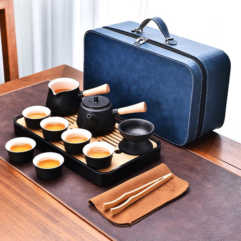 Shangqi Zisha Travel Tea Set