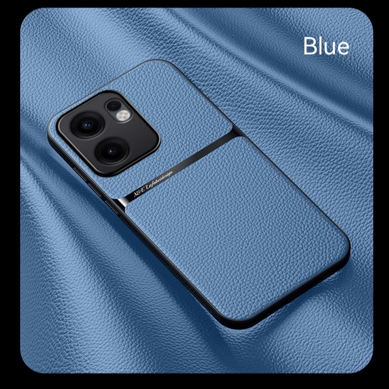 

Магнитный чехол из искусственной кожи для OPPO Reno 13F 13FS 5G Reno 13 Reno13 Pro F FS Защитная крышка Задняя накладка Coque Fundas Capa OPPO Reno 13 Pro 5G синий