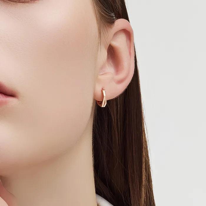 Sensual Mariage Gold Earrings JDSER5S02XX