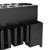 Hair Scissors Storage Rack Hairdresser Tool Holder Anti Slip Design Multi Slot Scissors Box Organizer