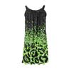 Women's Casual Loose Easter Print Suspender Beach Sundress Loose Sleeveless Dress